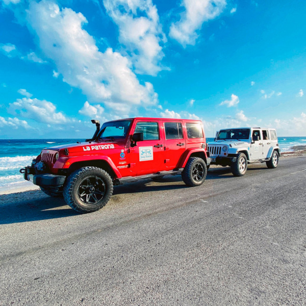Cozumel by Jeep with Snorkel by Boat (Private)